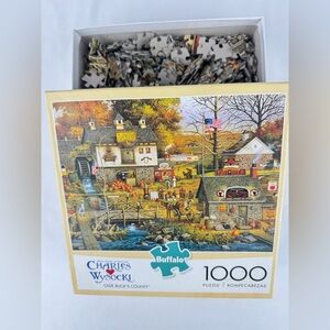 Buffalo Games Charles Wysocki “Olde Buck’s Country” 1000 Piece Puzzle
